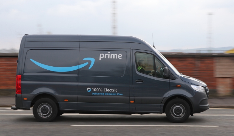 Amazon will invest $970 million in electric vehicles for its European fleet